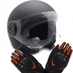 Pack de Casco + guantes